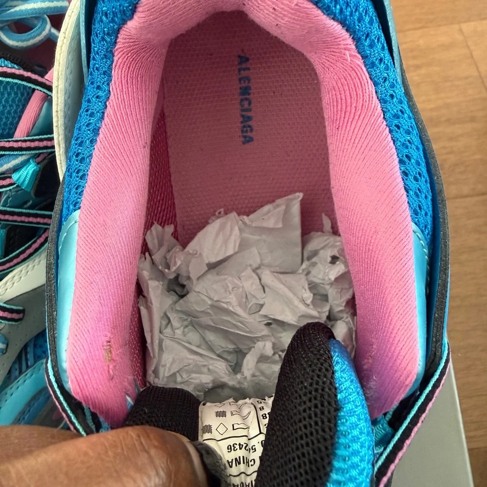 Balenciaga Multicolor Track Sneakers - Picture 9 of 11